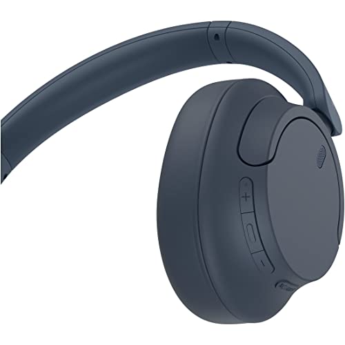 Sony WH-CH720NL Noise Canceling Wireless Bluetooth Headphones - Built-in Microphone - up to 35 Hours Battery Life and Quick Charge - Navy Blue - color: Blue