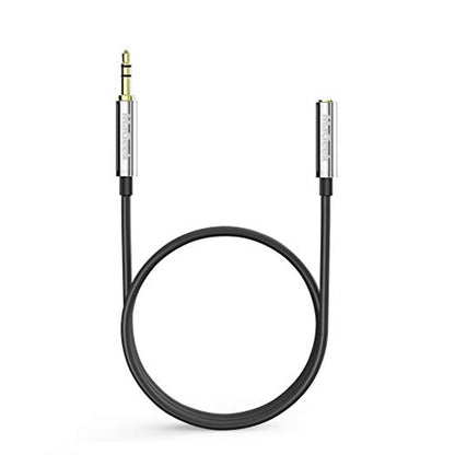 MaGeek 3.5mm Audio Aux Extension Cord, (3.3 ft / 1.0m) TRRS 4-Pole Headphone Cable Male to Female Auxiliary Extension Adapter Compatible with Beats, iPhone, iPad, Car Audio and More(Black) - size: 1-Pack_3.3ft