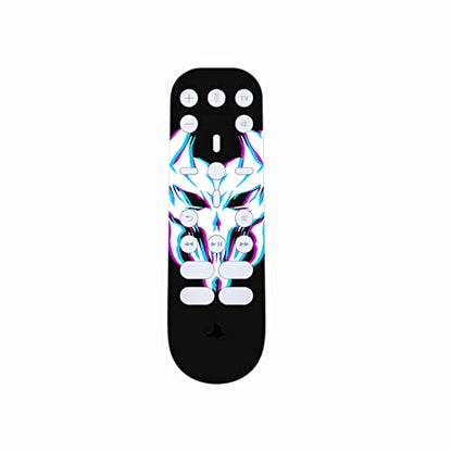 PlayVital Glitch Demons Full Set Skin Decal for ps5 Console Disc Edition, Sticker Vinyl Decal Cover for ps5 Controller & Charging Station & Headset & Media Remote - color: Glitch Demons