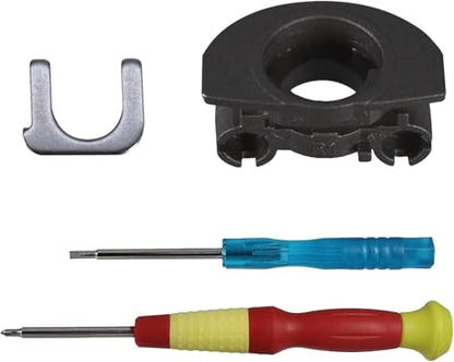 Hinge Swivels + U Shaped Metal Hinge Lock for Sony WH-1000XM4 (Black,Right) | Durable WH-1000XM4 Replacement Parts Accessories Hinge Spins,As Same As OEM Repair Kit Set - color: Black-Right