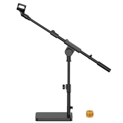 InnoGear Mic Stand Desk Boom Arm Microphone Stand for Blue Yeti Kick Drums - size: Large
