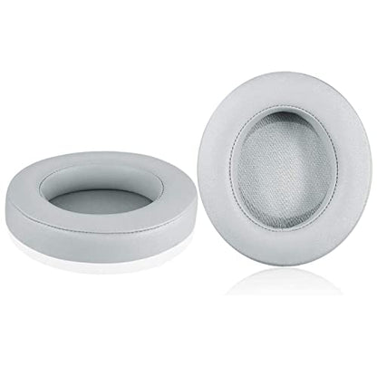 Kraken Pro 7.1 V2 Earpads Replacement Protein Leather Headphones Ear Pads Cushions Cover Repair Parts Compatible with Razer Kraken Pro 7.1 V2 Gaming Headsets (Silver) - color: Silver