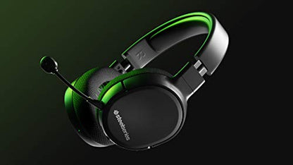 SteelSeries Arctis 1 Wireless Gaming Headset for Xbox – USB-C Wireless – Detachable ClearCast Microphone – for Xbox One and Series X, PS4/PS5, PC, Nintendo Switch and Lite, Android - style: Xbox