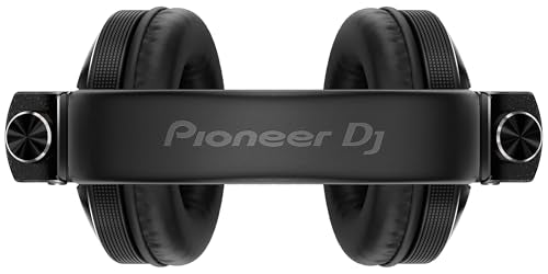 Pioneer DJ HDJ-X10 Flagship Over-Ear DJ Headphones - Black Bundle with Case, Stand, and Austin Bazaar Polishing Cloth - color: HDJ-X10, style: Black