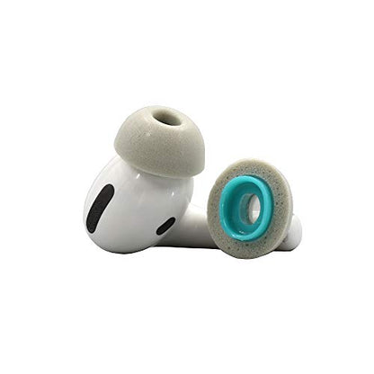 Dekoni Bulletz Memory Foam Ear Tips for AirPods Pro and AirPods Pro 2 | Replacement Ear Tips