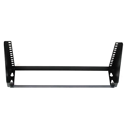 AEONS 4U 19-Inch Foldable Vertical & Horizontal Wall Mount Bracket Server Rack for Computer Network IT Studio Equipment Low-Profile Wallmount Black - style: 4U-LW