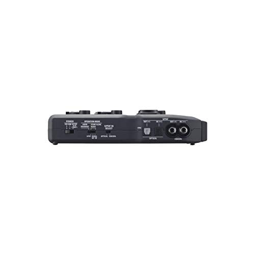 Zoom U-44 Handy Audio Interface, 4-Channel Portable USB Audio Interface, 2 XLR/TRS Combo Inputs, MIDI I/O, RCA Outputs, Compatible with Zoom Capsules