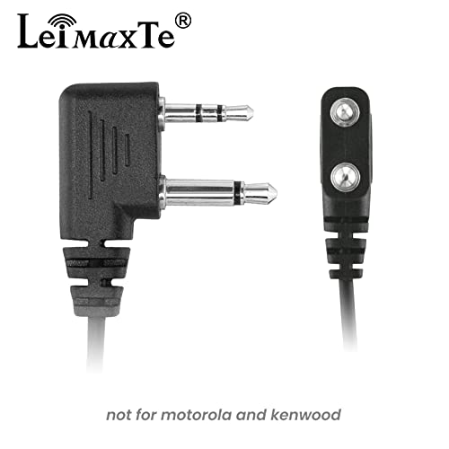 Compatible for Midland Walkie Talkie, Two Way Radios Acoustic Tube Security Surveillance Earpiece with Mic