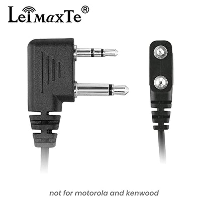 Compatible for Midland Walkie Talkie, Two Way Radios Acoustic Tube Security Surveillance Earpiece with Mic
