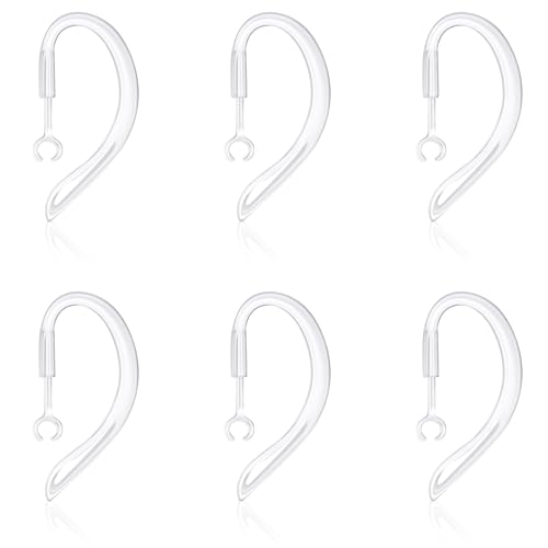 Adjustable Transparent Ear Hooks – Multi-Dimensional Anti-Drop Sports Ear Clips