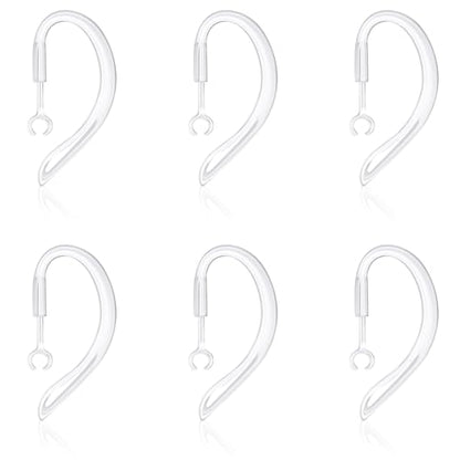 Adjustable Transparent Ear Hooks – Multi-Dimensional Anti-Drop Sports Ear Clips