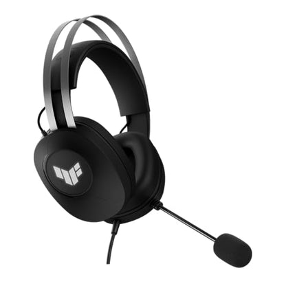 ASUS TUF Gaming H1 Gen II Wired USB-A Gaming Headset with Mic | 40mm Drivers, Virtual 7.1 Surround Sound, TeamSpeak-Certified Mic, Lightweight, Removeable Ear Cushions, for PC, PS5, PS4