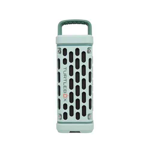 Turtlebox Ranger, Ultra-Portable Bluetooth Speaker, Waterproof, River Rock - color: River Rock