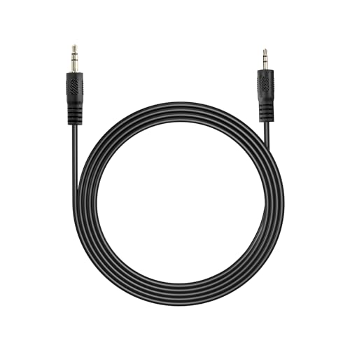 2.5mm to 3.5mm Aux Audio Cable，2.5mm TRS Male to 3.5mm TRS Male Stereo Headphone Audio Replacement Cord for Phones, Headphones, Speakers(1.5m)