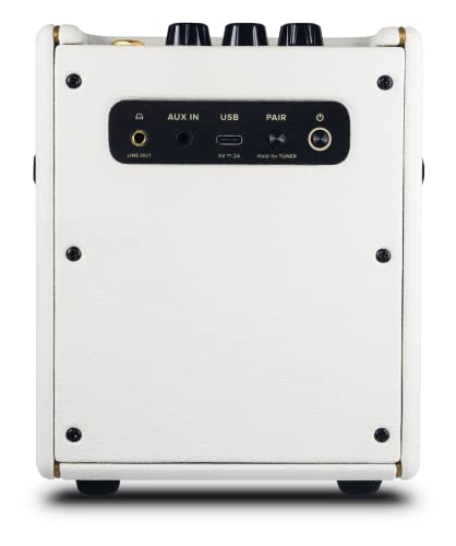 Positive Grid Spark MINI 10W Small Smart Guitar Amp & Bluetooth Speaker | Portable Sound for Guitar Playing at Home or On the Go | Pearl | Portable amp & Bluetooth speaker for electric, acoustic & bass. 100k+ tones, Spark AI, Smart Jam, up to 8-hr battery