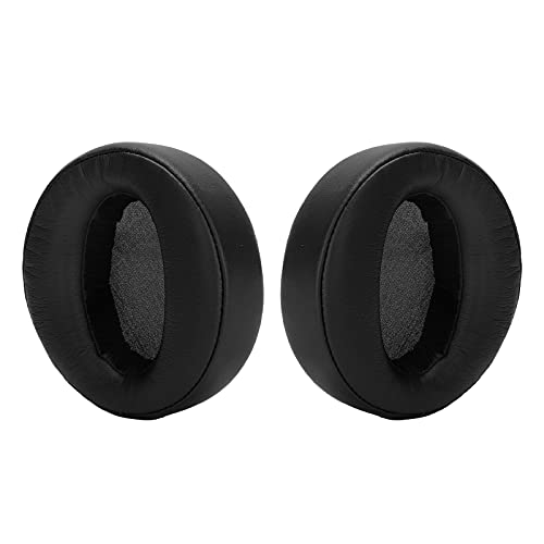 Replacement Ear Pads Cushion for MDRXB950BT Headset Headphone Earpads, Red Earpads Cover with Soft Foam, Comfortable Fit and Enhanced Bass, Black - color: Black