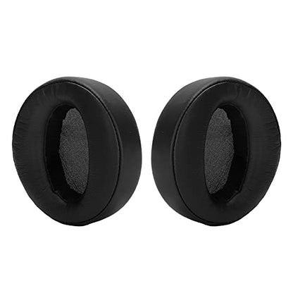 GOWENIC Replacement Ear Pads for MDRXB950BT Headset Headphone Earpads, Red Velour Ear Cushions, Soft Foam Earpad Covers for Over Headphones (Black) - color: Black