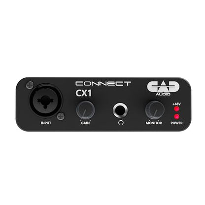 CAD Audio single Channel USB Audio Interface 24 Bit/96KHz