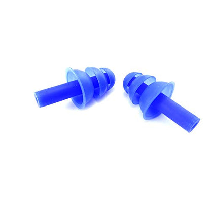 Honbay 6Pairs Reusable Silicone Swimming Earplugs Soft and Flexible Ear Plugs for Swimming, Learning, Hearing Protection, Concerts, Airplanes, Shooting, etc