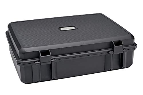 Small Medium Hard Case with Wheels and Pick'n'UP Foam | Protective Carrying case Gun, in-Ear, Wireless System or Camera Set - style: № 70-01 Int: 17.52 X 12.79 X 5.31 In.