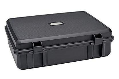 Small Medium Hard Case with Wheels and Pick'n'UP Foam | Protective Carrying case Gun, in-Ear, Wireless System or Camera Set - style: № 70-01 Int: 17.52 X 12.79 X 5.31 In.