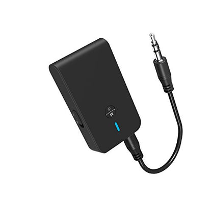 Bluetooth 5.3 Transmitter Receiver for TV and Wireless Headphones, 2-in-1 Bluetooth Adapter, Wireless Transmitter for TV, PC, MP3, Gym, Airplane Use with Any 3.5 mm Audio Jack…