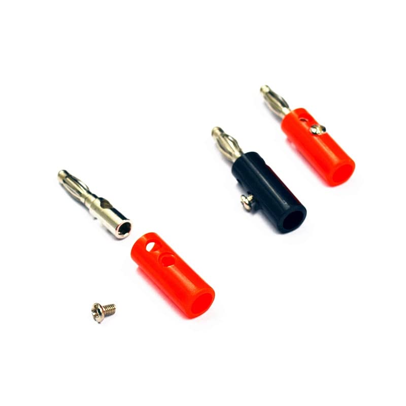 10Pcs Audio Speaker Wire Cable Banana Speaker Wire Cable Screw Plugs Connectors 4mm