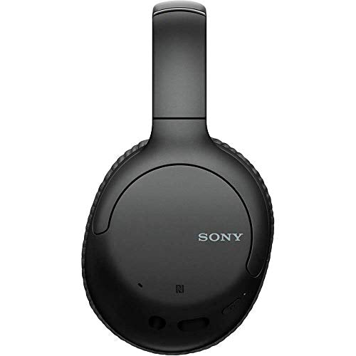 Sony Noise Cancelling Headphones WHCH710N: Wireless Bluetooth Over the Ear Headset with Mic for Phone-Call, Black - color: Black