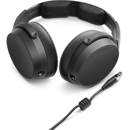 Sennheiser HD 480 PRO Professional Recording & Monitoring Headphones | Bundle with Headphone Stand + Microfiber Cleaning Cloth (3 Items)