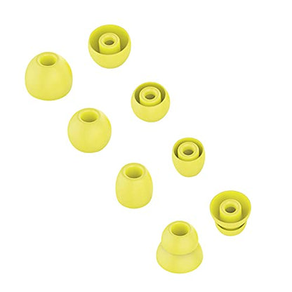 8pcs Eartips Earbuds Eargels Replacement for Beats Powerbeats Pro, BeatsX, Urbeats, Flex Wireless Earphones(Yellow) - color: Yellow