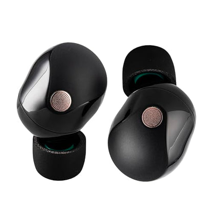 Sony WF-1000XM5 True Wireless Noise Canceling Earbuds (Black) Hi-Res Audio, Bluetooth 5.3, Adaptive ANC, Built-in Microphone with Goby Labs Cleaner and Microfiber Cloth Bundle - color: Black