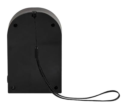 Crosley CR3046A-BK Mini Jukebox Portable Bluetooth Speaker, Black | Bluetooth In, 5 Color-Changing Light Modes, LED Lights Sync with Music, Rechargeable Lithium-Ion Battery - color: Black