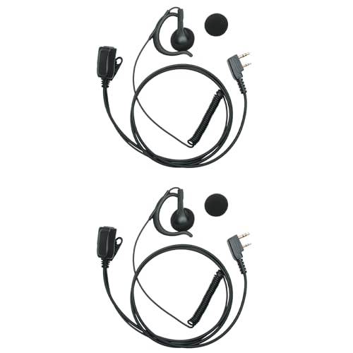 G-Shape Earpiece Compatible with Baofeng UV-5R Kenwood TK-3107