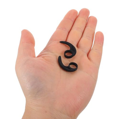 20pcs Ear Hooks for Earpiece - Replacement Silicone Ear Hanger Wings - Anti-Lost Sports Earbuds Holder - Protective Anti-Drop Earpiece Hooks for Exercise