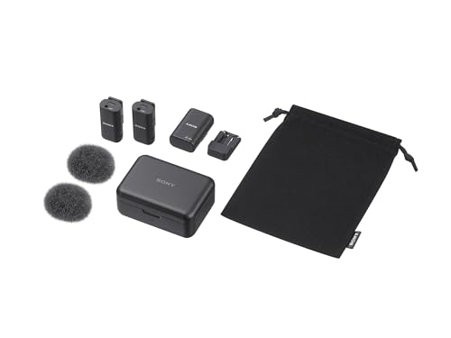 Sony Dual-Channel Wireless Microphone ECM-W3