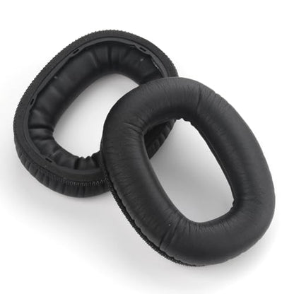 Ear Pads Replacement Ear Cushions Compatible with Marshall Monitor II Active Noise Canceling Over-Ear Bluetooth Headphone Softer Protein Leather High-Density Memory Foam Earpads Ear Cups Cover - Black