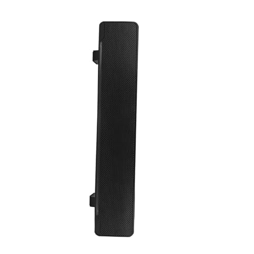 EVGATSAUTO 3.5mm Audio Soundbar, USB Wired Stereo Speakers with Bass Technology LED Light Volume Knob for PC Laptop Smartphone Tablet Computer (Black) - color: Black