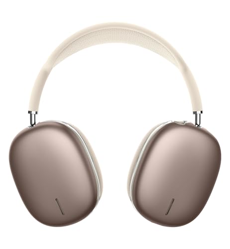 SURITCH AirPods Max Case, TPU Anti-Scratch Ear Cups Cover, Rugged Shockproof Protective Accessories for Apple Headphones - Desert Titanium - color: Desert Titanium