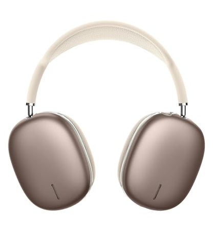 SURITCH AirPods Max Case, TPU Anti-Scratch Ear Cups Cover, Rugged Shockproof Protective Accessories for Apple Headphones - Desert Titanium - color: Desert Titanium