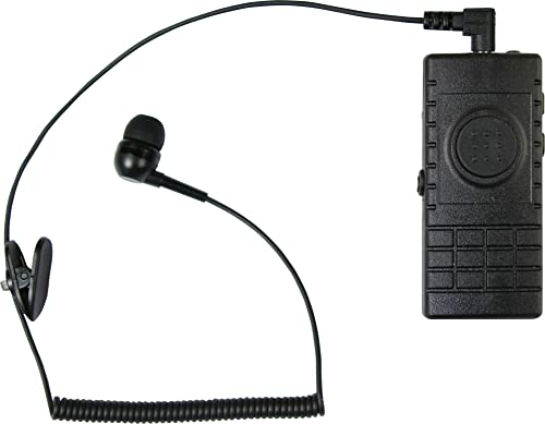 PRYME® BTH-300-MAX-Kit1 Bluetooth Headset w/Bud Style Earphone for 2-Way Radios, CellPhones, and Tablets w/Bluetooth (iOS or Android) for ZELL0, ESChat, Wave, Streamwide, and Other PTT Apps - style: Bud Style Earphone