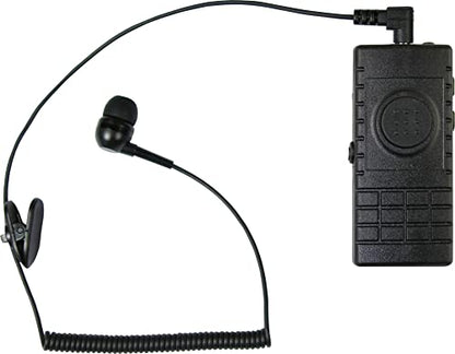 PRYME® BTH-300-MAX-Kit1 Bluetooth Headset w/Bud Style Earphone for 2-Way Radios, CellPhones, and Tablets w/Bluetooth (iOS or Android) for ZELL0, ESChat, Wave, Streamwide, and Other PTT Apps - style: Bud Style Earphone