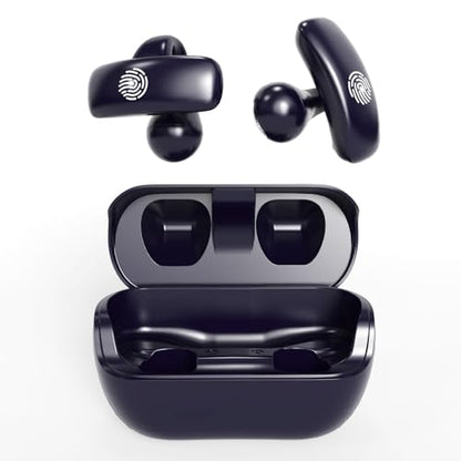 BANIGIPA Kids True Wireless Earbuds, Open Ear Headphones for Boy Girl Teen - color: Navy