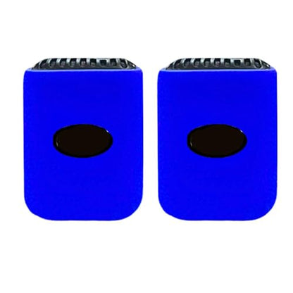 Mic 2 Transmitter 2 Pcs Silicone Case for DJI Mic 2 Transmitter Wireless Microphone Shockproof Scratch-proof Anti-collision Protector Flexible Cover Accessories(Blue) - color: Blue