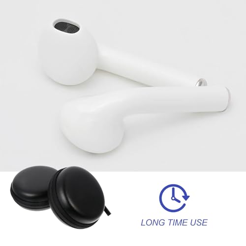 Earphone Storage Bags, PU EVA Headset Cases Waterproof 2 Pcs