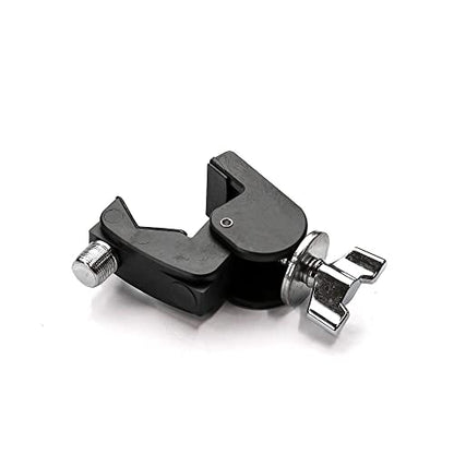Gibraltar Adjustable Clamp for Microphone Gooseneck, Multi-Mount Drum Hardware Mic Holder, with Quick Release Function, Fits Round or Square Tubes and Hoops (SC-MMMC) - style: SC-MMMC