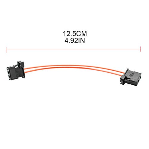 Most Fiber Optical Female Male Adapter Rings Bypass Cable Adapter for Radio and Sound Speakers Cable Right Angles