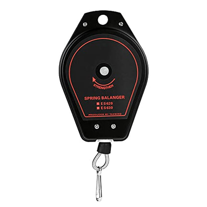 Spring Balancer Retractable Tool Hanger, Heavy Duty Tool Hanging Holder with Positioner, Adjustable Retractable Tool Balancer 0.6-2kg, Multifunctional Load Balancer Spring Balancer Retractable Tool