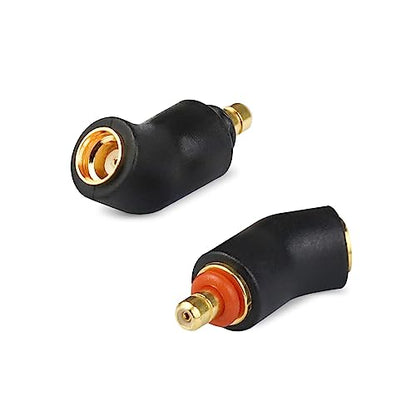 Westone Pro X10-X50 수 - MMCX 케이블용 어댑터, MACH10-80 또는 Linum BAX T2 헤드폰과 호환 가능, 무손실 사운드 품질, 헤드폰 컨버터 한 쌍, 블랙 - color: 블랙., size: mmcx