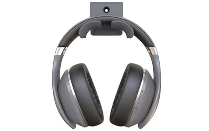 Headphone Wall Mount, Under Desk Headphone Hanger, Controller Holder, Gamepad Controller Holder, Adhesive/Screws, Universal Hanger Hook (Grey) - color: grey