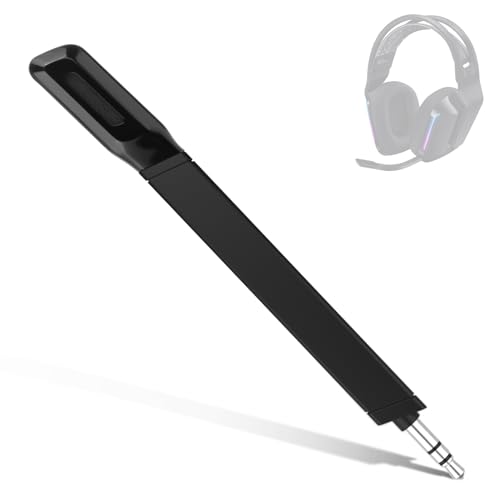 Replacement Detachable Boom Mic Compatible with Logitech G733 – Noise Cancelling Microphone for G733 Wireless Gaming Headset, Work with PS5, PS4, Xbox One, PC, Mac, Phone